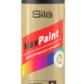 Эмаль аэроз. Sila HOME Max Paint RAL9005 универс., ЧЁРНЫЙ МАТОВЫЙ, 520мл/